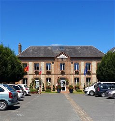 La mairie d\'Allouville-Bellefosse<br>Allouville-Bellefosse